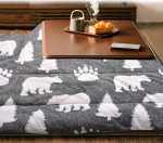 Kotatsu Jaapani lauak&uuml;te kohvi tee elutoa laud Kotatsu Jaapani soojendusega laud Jaapani soe laud Tatami elutoa stiili kohvilaud 4-osaline komplekt koos teki vaiba soojendusega (Colo