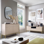 Elutoa m&ouml;&ouml;bel Elutoa seinakapp Beež jalaraam kuldne 2-osaline 1 kapp 1 madallaud