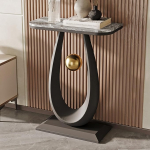 Konsoollaud, k&uuml;ljelaud, seisev riiul, hoiulaud, kitsas &uuml;ksiklaud, koridorilaud elutuppa, esikusse, sissep&auml;&auml;su, koridori, kontorisse (must 3,40 cm / 15,7 tolli)