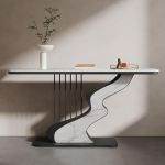 Konsolentisch im nordischen Stil, Eingangsm&ouml;bel im einzigartigen Design f&uuml;r Wohnzimmer, Flur, Foyer
