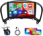 [6G+128G] 8-tuumaline Android autoraadio Nissan Juke J15 2010-2019/YF15 Infiniti ESQ 2011-2017 Bluetooth Navi, Hodozzy 9-tolline puuteekraan koos traadita Carplay Android auto, WiFi USB, DSP, FM / RDSiga