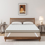 BedStory [New Technology] Mattress Topper, 140 x 190 cm, Memory Foam, 7.5 cm, Reversible Mattress Protector with Gel, Breathable, Premium High Density Foam, Removable and Washable Cover