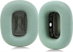 Sinowo t&auml;iendatud k&otilde;rvapadjad Apple AirPods Max k&otilde;rvaklappidele, v&otilde;rk asendusk&otilde;rvapadjad m&auml;luvahuga ja magnetiga, originaalile l&auml;hemal (roheline)