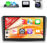 8 Core 6+128G traadita Carplay Android autoraadio Audi A3 S3 RS3 8P 8VS 8PA 9-tolline raadio koos Android auto GPS WiFi Mirror Link Bluetooth FM/RDS/EQ + ISO tagurduskaamera