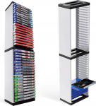 NCONCO m&auml;ngude hoiutorn 36 kohta, mis mahutab m&auml;ngukettaid, ABS m&auml;ngude hoiutorn universaalne m&auml;ngude hoiutorn PS5/PS4/Xbox One/NS ja Blu-Ray plaatide jaoks