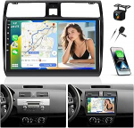 CAEMCHO 4+64G 10-tolline navigeerimisraadio Suzuki Swift 2005-2010 koos tagurduskaameraga, Android 13 traadita Carplay Bluetooth raadio WiFi GPS DSP FM/RDS Android auto + HD puuteekraaniga