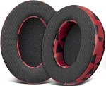 SOULWIT Mesh kangast asendusk&otilde;rvapadjad Asenduspadjad HyperX Cloud 1/2/3/Pro/Core/Flight/Flight S/Stinger/Stinger S, CloudX Stinger/Stinger Core/Flight k&otilde;rvaklappidele