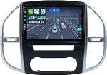 10,1-tolline Android 14 autoraadio Mercedes Benz Vito 3 W447 (2014-2020) juhtmevaba Apple CarPlay Android auto peeglilink GPS navigatsiooniga Bluetooth 5.0 WiFi USB Navi FM + tagurduskaamera