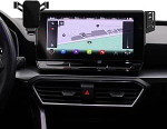 Mobiiltelefonihoidja, mis &uuml;hildub Seat Cupra Leon 2023-2025/Cupra Born 2022-2024/Cupra Formentor 2021-2025 12-tollise mobiiltelefonihoidja tarvikutega (Cupra Born 12 tollile/Cupra Leonile 12
