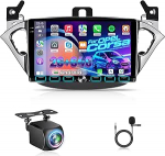 2G+64G Autoradio f&uuml;r Opel Corsa 2015-2019/Opel Adam 2013-2016, 9-Zoll-Android-Touchscreen, Equalizer, CarPlay, Android Auto, Fernbedienung, Bluetooth 5.0 und WLAN