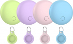 Bluetoothi v&otilde;tmeotsija, 4i pakett, nutikas silt, mis &uuml;hildub Apple'i rakendusega Where is App (ainult iOS), Air Tracker Tag v&otilde;tmete / pagasi / kohvri / rahakoti jaoks, IP68 veekindel, vahetatav aku