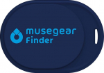 musegear&reg; app key finder mini - tumesinine - 1 pakk - v&otilde;tmete leidmine, nutitelefon, kaugjuhtimispult - nutitelefoni Bluetooth GPS haakeseadeldis