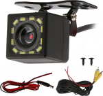 Auto tagurduskaamera, 12 V &ouml;ise n&auml;gemise universaalne auto tagurduskaamera HD CCD 12 LED 175 laia nurga 1080P IP67 veekindel tagavaraparkimise tagurduskaamerad