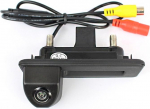 HD auto pagasiruumi k&auml;epidemega tagurduskaamera koos mikro l&uuml;litiga asendamine Superb Combi/Yeti/Fabia Y6/Octavia Saloon 2005/Audi A1/VW Skoda/Octavia 2 Fecelift/Roomster/Octavia 1Z3/Estate Combi 5e/Octavia jaoks.