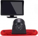 Dynavsal piduritulede tagurduskaamera + 4,3-tolline TFT LCD-v&auml;rvin&auml;idikuga automonitor, IR &ouml;&ouml;n&auml;gemise auto tagurduskaamera komplekt veekindel Fiat Doblo 263 Van (2010-Present) / Opel Combo (2011-2018) jaoks.