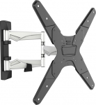 RICOO S3244 TV seinakinnitus Tilt & Swivel Universal Cantilever Mounting Holder Arm ka kumerale 4K LCD LED televiisorile / 32-55 tolli VESA 100x100 400x400 h&otilde;bedane hall