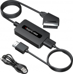 SUNNATCH Scart HDMI konverter koos HDMI kaabli ja Scart kaabli pistikupesa Scart HDMI adapteriga