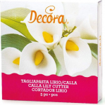 Decora" Lirio l&otilde;ikekomplekt, lilla, 11,5 x 11,5 x 3 cm