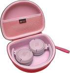 XANAD k&otilde;rvaklappide &uuml;mbris JBL Tune 510BT / JBL Tune 520BT / JBL Tune 760 NC / JBL Tune 660 BTNC / JBL Tune 710 BT / JBL Live 460NC Bluetooth-k&otilde;rvaklappide k&otilde;rvaklappide kokkupandav &uuml;mbris (roosa)