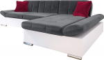 Mirjan24 Malwi corner sofa, with adjustable armrests design, corner sofa, with sleep function and bed box, L-shape sofa, from manufacturer, couch living landscape