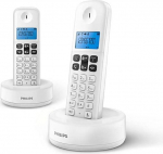 Draadloze Telefoon Philips D1612W/34 1.6 tolli 300 mAh l&otilde;he (2 tk) Wit (S0424397)