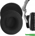 Geekria Comfort Velour asendusk&otilde;rvaklapid Sony MDR-V700DJ, MDR-Z700, MDR-V500DJ k&otilde;rvaklappidele, k&otilde;rvapadjad, remonditarvikud (must)