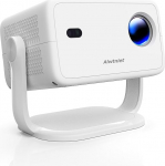 Android 13 nutiprojektor, 4K toetatud 1080P projektorid Wifi6 BT5.2, t&auml;iustatud automaatne fookus, automaatne trajektoorikorrigeerimine h&auml;&auml;ljuhtimisega, filmiprojektor koduteatrile/v&auml;ljakule