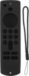 Kaugjuhtimispuldi kate, Fire TV Stick kaugjuhtimispuldi &uuml;mbris, kaugjuhtimispuldi silikoonkate Fire TV Stickile, libisemiskindel silikoonist kaitsekate koos paelaga 3. p&otilde;lvkond (must)
