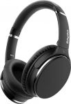 Srhythm NC25 m&uuml;rasummutavad k&otilde;rvaklapid, Bluetooth 5.0, kokkupandavad, juhtmevabad, &uuml;le k&otilde;rvade, 50-tunnise aku, mikro, h&auml;&auml;lk&otilde;ne, m&auml;ngurežiim madala latentsusega, kodukontorisse (matt must)