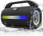 havit 120 W MAX Outdoor k&otilde;lar, IPX6 veekindel kaasaskantav Bluetooth k&otilde;lar 2.2 K, 16H+ m&auml;nguaeg, RGB tuled, USB-C, Power Bank, Custom EQ, AUX/DSP telkimiseks, rannale, aeda