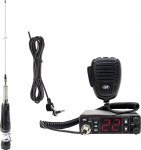 PNI Escort HP 5500 CB raadiojaam + kokkupandav CB antenn PNI LED 1000