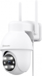 GALAYOU 2K Outdoor Surveillance Camera, PTZ Outdoor WLAN IP Camera, Outdoor Surveillance, WiFi Dome Camera with Coloured Night Vision, Two-Way Audio Y4