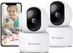 GALAYOU 2K Indoor Surveillance Camera, Baby Monitor with Indoor Camera, Dog Camera/Pet Camera with App, WiFi Camera Indoor, Two-Way Audio, Works with Alexa & Google Home G2-2P