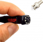 NDST CCTV HD 1080P 2MP Mini Security Camera 2000tvl f3.6mm 90degree, 4-in-1 TVI/CVI/AHD/960H CVBS Small Surveillance Camera for 1080P 4-in-1 TVI/AHD/CVBS/960H DVR, with 8pcs Infrared IR LEDs