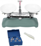 T&auml;pne mehaaniline kaal koos kaalukomplektiga, k&otilde;rge t&auml;psusega, vastupidav f&uuml;&uuml;sikaseadmed keemiakatsete jaoks, 100g v&otilde;i 500g komplekt (100g)