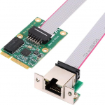 NFHK 2500Mbps 2.5Gbps kuni Mini PCI-E PCI Express GBE Gigabit 1000Mbps Ethernet v&otilde;rgu LAN kaabel adapter lauaarvuti emaplaadile