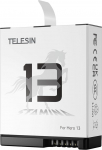 TELESIN Enduro aku GoPro 13-le, vastupidav suure mahutavusega nagu originaal Enduro akud toetavad kiirlaadimist Go Pro Hero 13 aktsioonikaamera laadija tarvikud