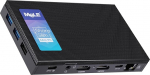 MeLE Quieter4C Mini PC ilma ventilaatorita N150 (kuni 3.6GHz, 4C/4T) 16GB LPDDR4x 512GB m&auml;lu Micro Desktop Triple Display Dual HDMI koduteatrile / &auml;ri/kontorile