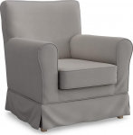 MASTERS OF COVERS Jennylund tugitooli kate - Jennylund tugitooliga &uuml;hilduv asenduskate, k&auml;sitsi valmistatud puuvillast, 78 x 85 x 84 cm, Hall