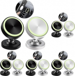 Vinabo Magnetische Handyhalterung Auto mit 360&deg; Verstellbarer Basis, 2 St&uuml;ck Universal Autozubeh&ouml;r f&uuml;r Verschiedene Telefonmodelle (Packung mit 5)
