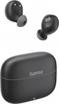 Hama Freedom Buddy II Bluetooth k&otilde;rvaklapid (True Wireless, In-Ear k&otilde;rvaklapid, traadita, 3 ekvalaiserit, kerged k&otilde;rvaklapid, 4g, h&auml;&auml;ljuhtimisega, puutejuhtimine, automaatne sidumine, koos laadimiskarbiga) Mustad