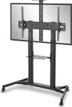 CONECTO LM FS03B Professional TV Stand alus lameekraanile LCD LED Plasma reguleeritav 60 kuni 100 tolli (152 ~ 100 cm, kuni 100 kg) Max VESA 1000x600 mm, teras, must