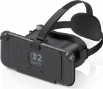 VR-peakomplekt Nintendo Switch 2 (2025), Switch 2 virtuaalreaalsuse VR-prillid reguleeritavate HD-l&auml;&auml;tsede ja mugava peapaelaga, Labo VR-komplekt Switch 2 tarvikutele (must)