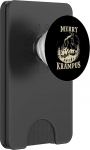 Krampus Lauf | B&ouml;ser Weihnachtsmann | Perchten Bartl Krampus PopSockets PopWallet f&uuml;r MagSafe