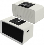 Lihtne muusikam&auml;ngija eakatele, lihtne audioraamatute m&auml;ngija koos 32 GB TF-kaardi ja kaardilugejaga dementsuse, Alzheimeri, n&auml;gemispuudega, vaegn&auml;gijate jaoks (hall valge)