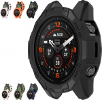 Garmin EPIX Pro 51mm/Fenix 7X Pro/Fenix 7X, Disscool Soft Anti-Drop PC asendusjuhtumid Smart Watch tarvikud (51mm/must)