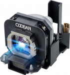 COOBAN ET-LAX100 projektori asenduslamp Panasonic PT-AX200U PT-AX100 PT-AX100E PT-AX100U PT-AX200 PT-AX200E TH-AX100 projektori lampi jaoks.