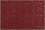 Tischsets Set,Esstischsets, 4-teiliges Set aus rotem Tischset Rose Jacquard Tischset Coffee Shop rutschfest Hot Placemat Bowl Mat Coaster Tischset (V&auml;rv : C, Suurus : 30x45cm 4tk) (V&auml;rv : E)