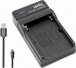 Lemix (LPE8) Ultra Slim USB-laadija Canon LP-E8 akule loetletud CANON EOS, EOS Rebel ja Kiss seeria mudelitele