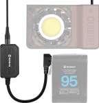 Moman PD65 D-Tap to USB-C 65W Quick Charge Adapter & Power Supply, Bi-Directional Charging and Discharging for V-Mount Battery, Camera Smartphone Laptop Table